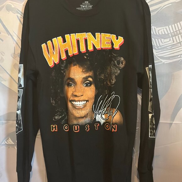 Whitney Houston Graphic Print Long-Sleeve T-Shirt - Picture 4 of 4